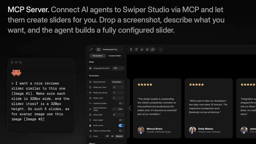 Swiper Studio's MCP Server