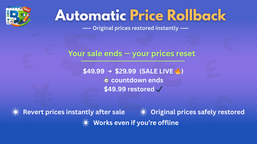 automatic price change