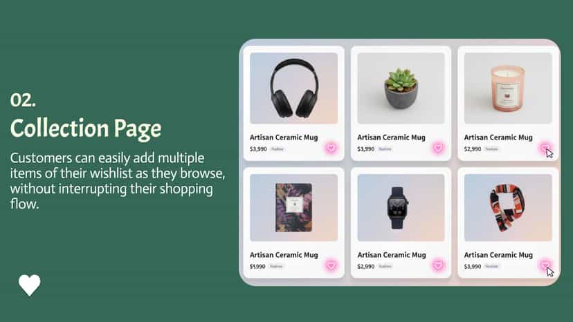 Collection Page - Wishlist by SC