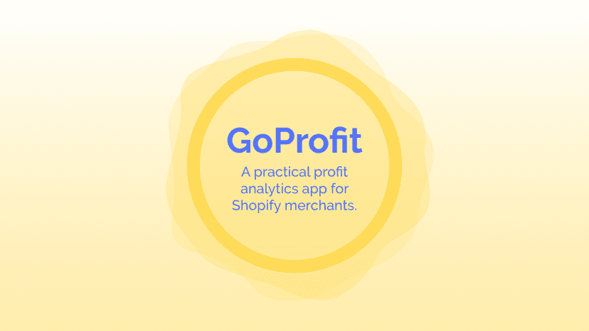 GoProfit Welcome Page