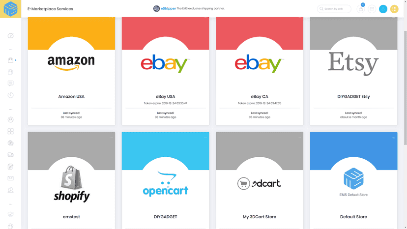 Sales channel overview