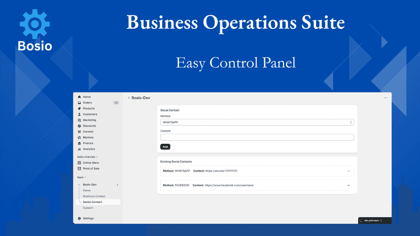 Easy Control Panel