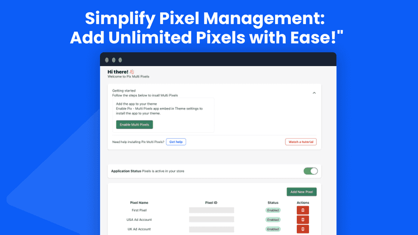 Simplify Pixel Management: Add Unlimited Pixels with Ease!"