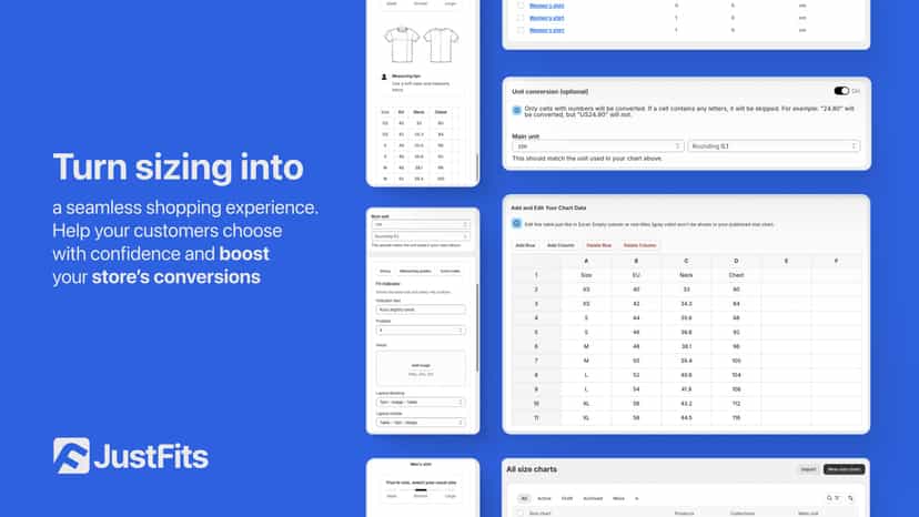 Turn sizing into a seamless shopping expierence