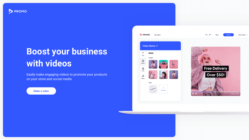 Landing page