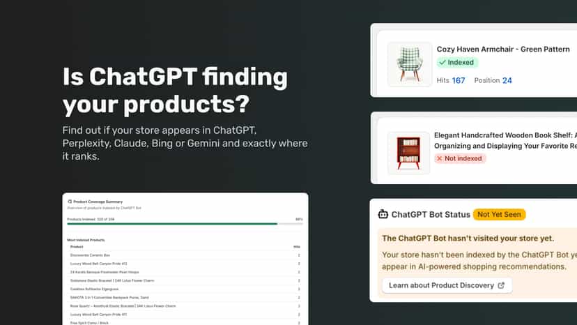 Is ChatGPT finding your products?