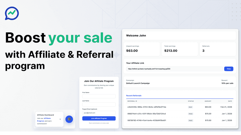 Boost your sales with Affiliate and Referral Programs