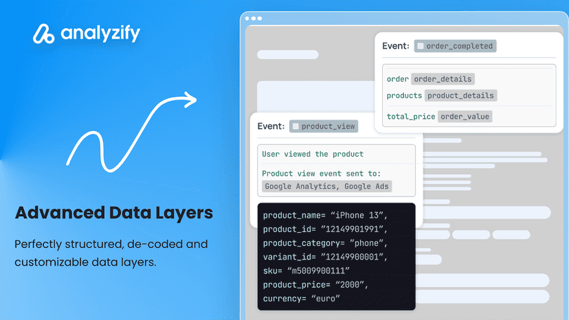 Advanced Shopify data layers