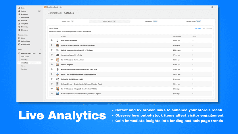 Live Analytics