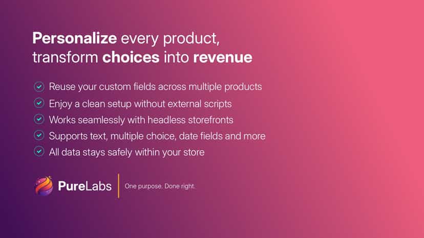 Give your customers choices, every option boosts your sales.