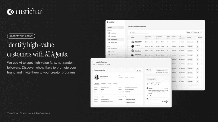 Identify high-value customers with AI Agents.