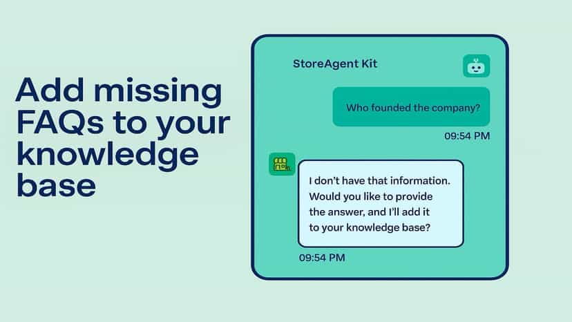 Add missing FAQs to your knowledge base
