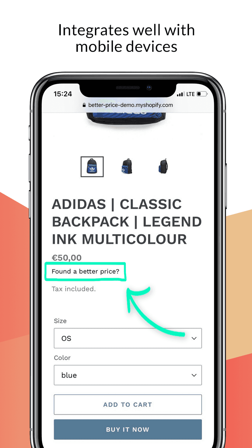 Better Price on mobile (iOS / Android)