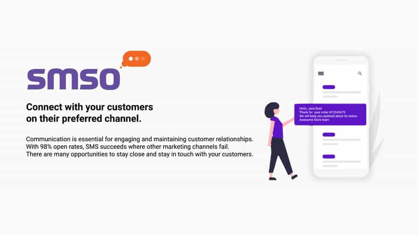Connect with your customers on their preferred channel.