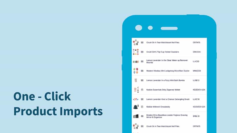 DM Merchandising - One-Click Product Imports