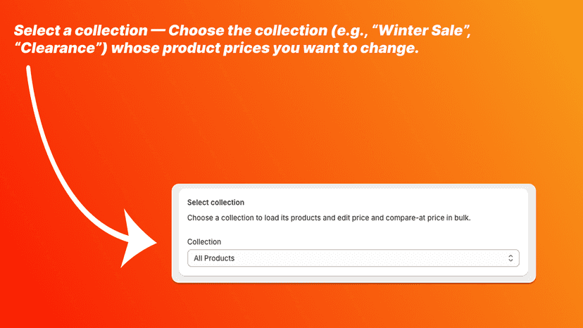 select a collection