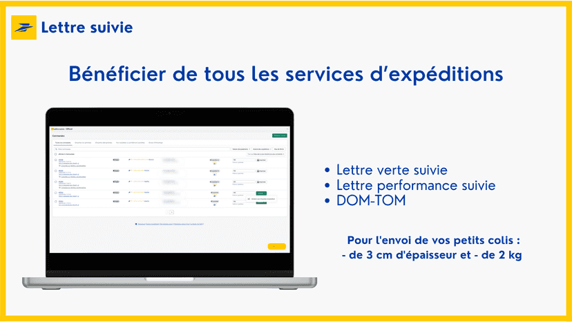 Modes d'expédition