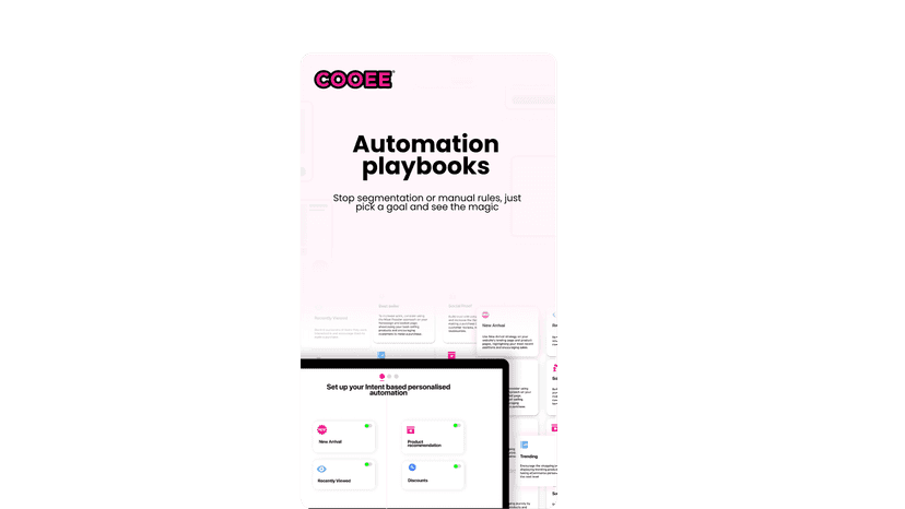 Toggle ON and experience the magic of automations