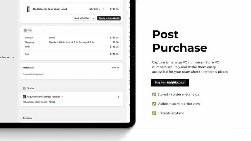 Require Purchase Order Slide 2