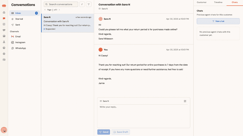 Conversations Page