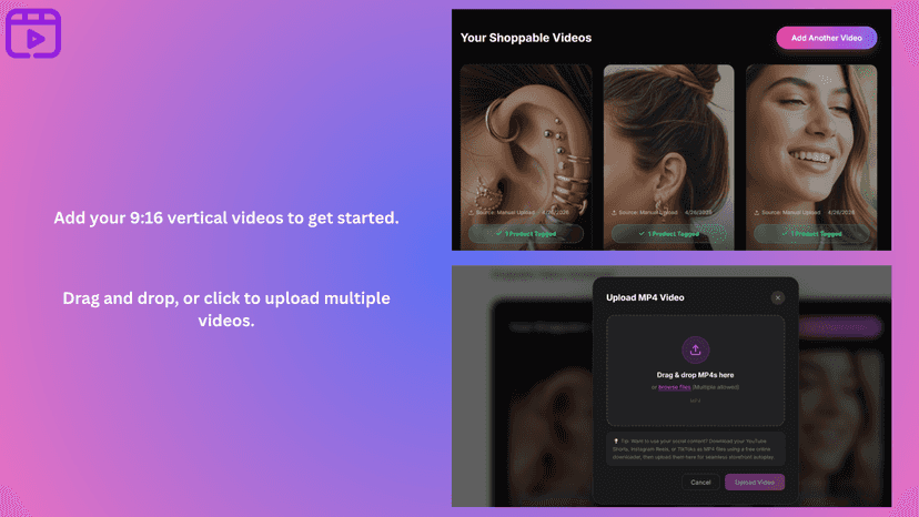 How to upload vertical videos