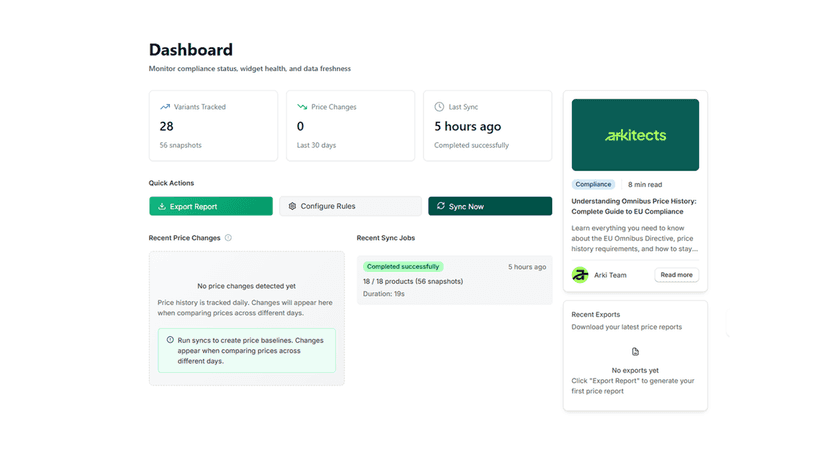 Dashboard