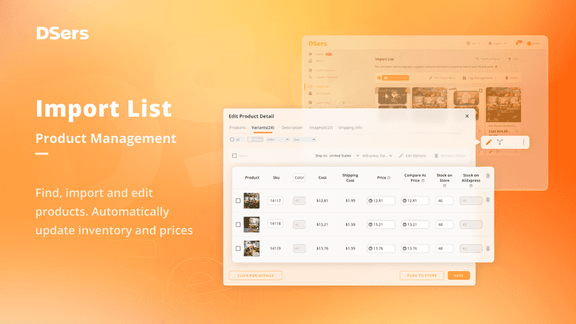 Manage all your stores in one place