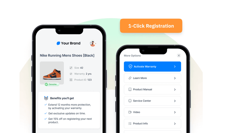 Registrations and Post Purchase Experience Builder