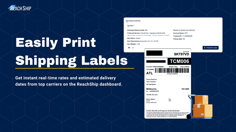 Print Shipping Labels for Shopify Orders