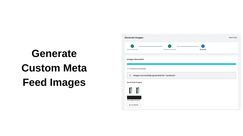 Generate Custom Meta Feed Images