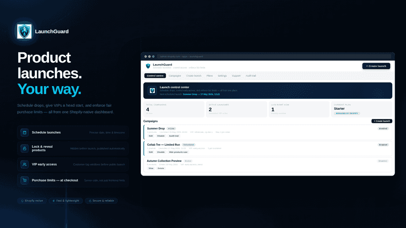 LaunchGuard - Screenshot 1