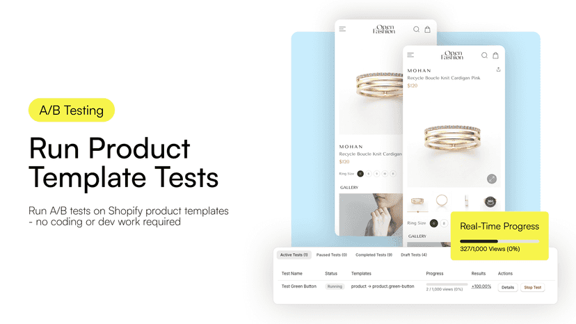 An Image Showing An A/B Test