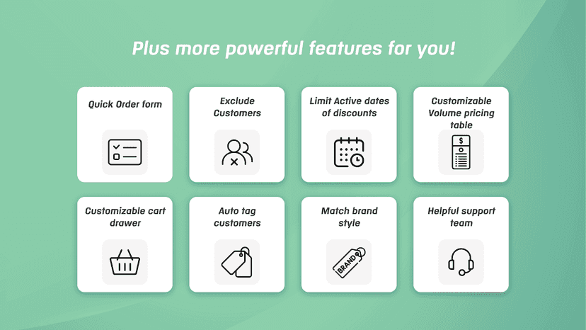 Other features