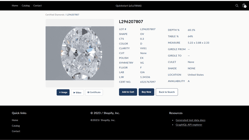 Diamond details