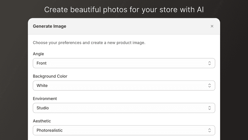 Generate image with angle, background, aesthetic, environment