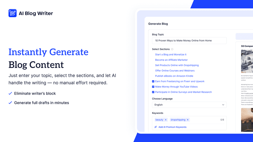 ai blog writer