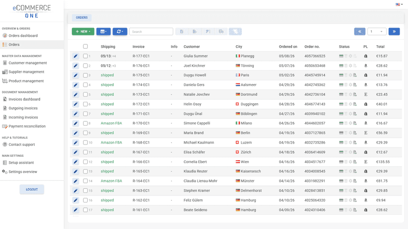 Multi-Channel Order Management