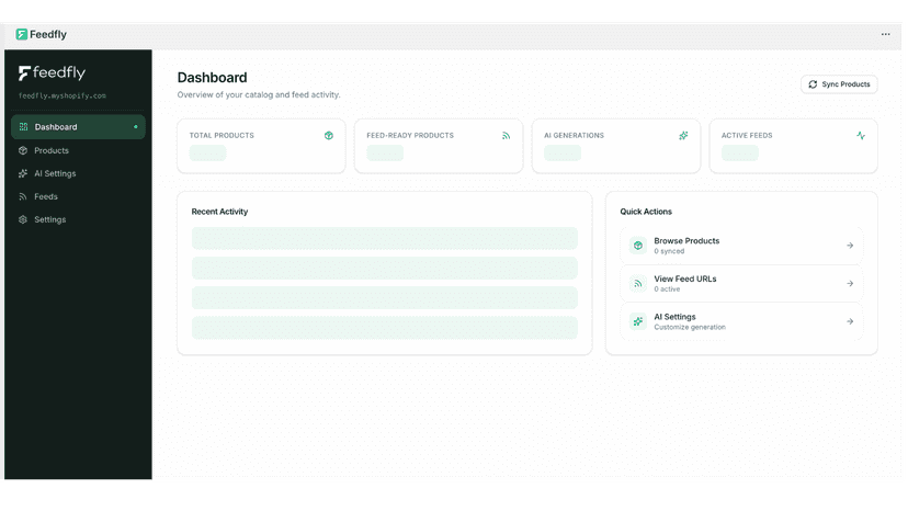 Feedfly - Product Feed for Meta ads and Google merchant