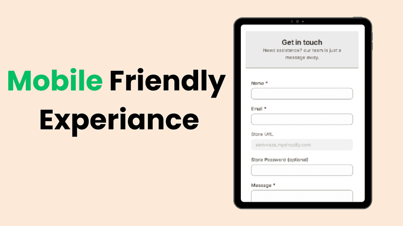 Mobile friendly UI