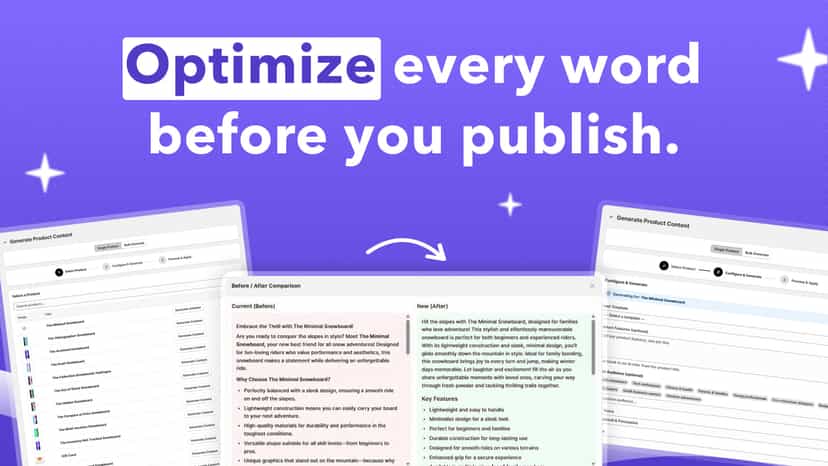 Optimize every word before you publish