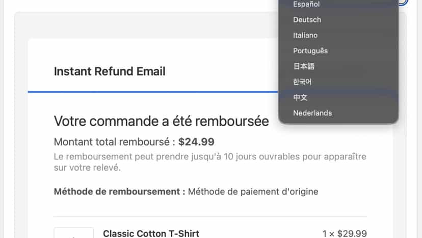Automatic language selection