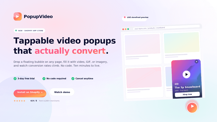 popup