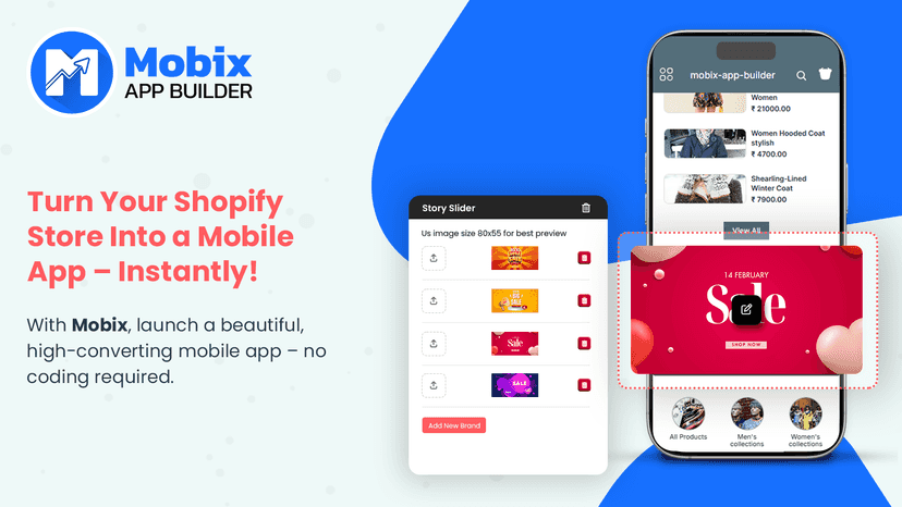Intro Screen mobix app builder