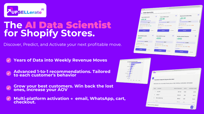 The AI Data Scientist for Shopify Stores