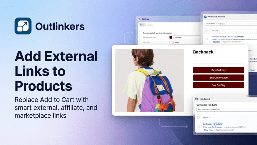 Outlinkers External Button
