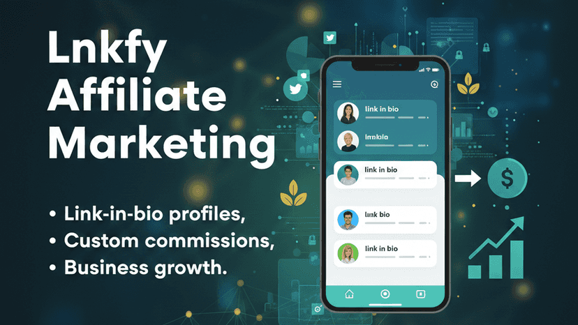 Link-in-bio profiles, custom commissions, and business growth.