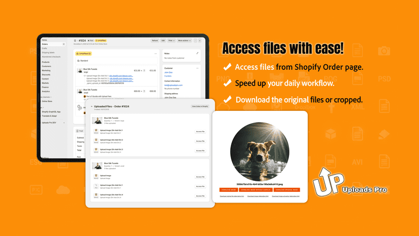 Access files with ease.