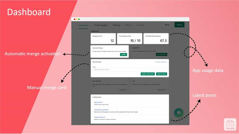 Mergify Dashboard Page