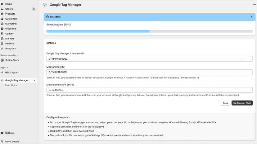 Simple and intuitive interface