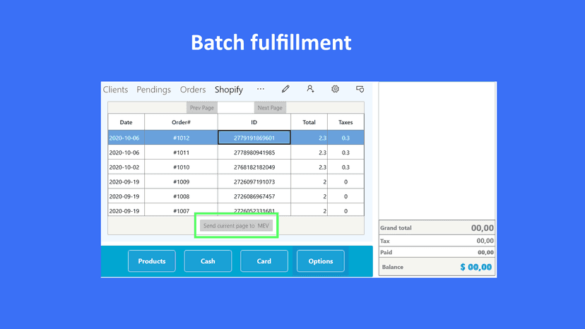 Metribook Shopify Screen